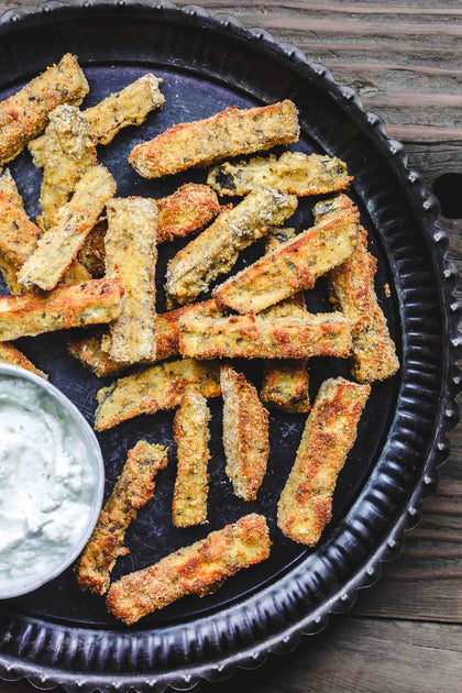 Crispy Eggplant Fries
&ndash; MealFit