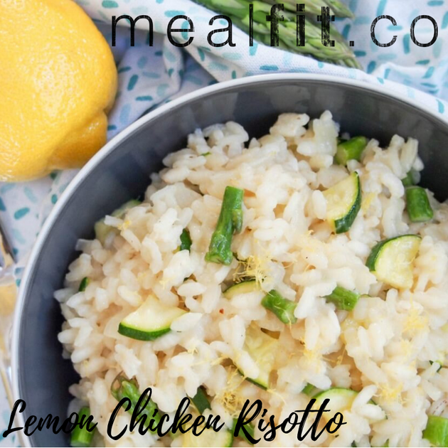 Lemon Chicken Risotto
&ndash; MealFit