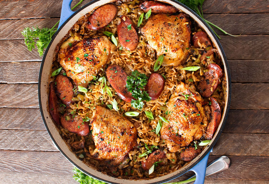 One Pan Hearty Chicken & Dirty Rice Dinner – MealFit