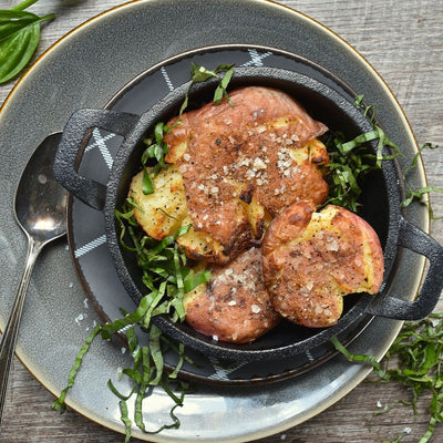 Smashed Red Potatoes