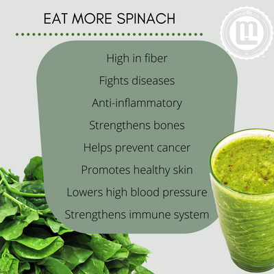 8 Health Benefits of Eating Spinach