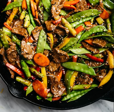 Quick and Easy Steak and Veggie Stir Fry