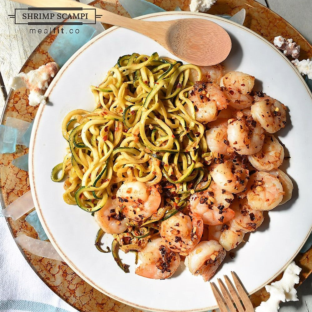 Shrimp Scampi with Zucchini Noodles