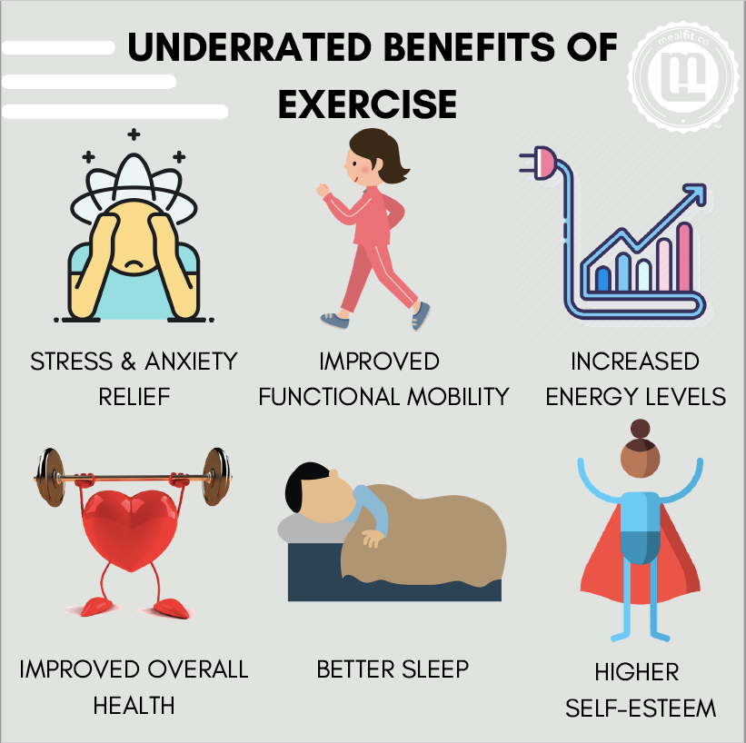 6 Underrated Benefits of Exercise – MealFit