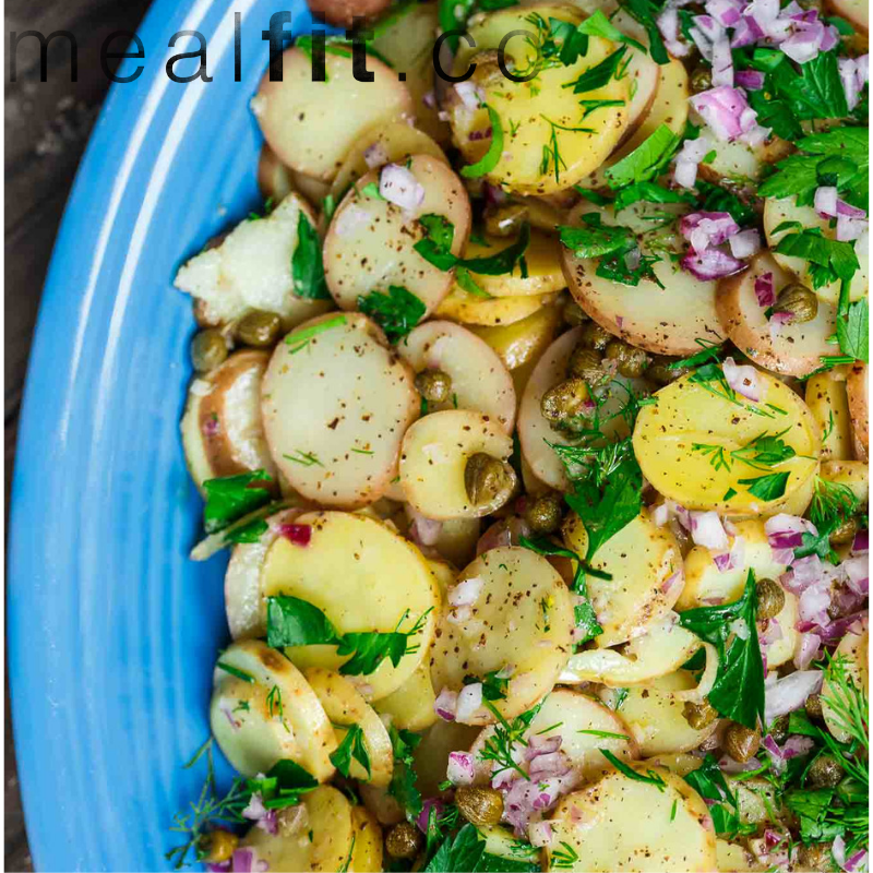 MEDITERRANEAN-STYLE MUSTARD POTATO SALAD