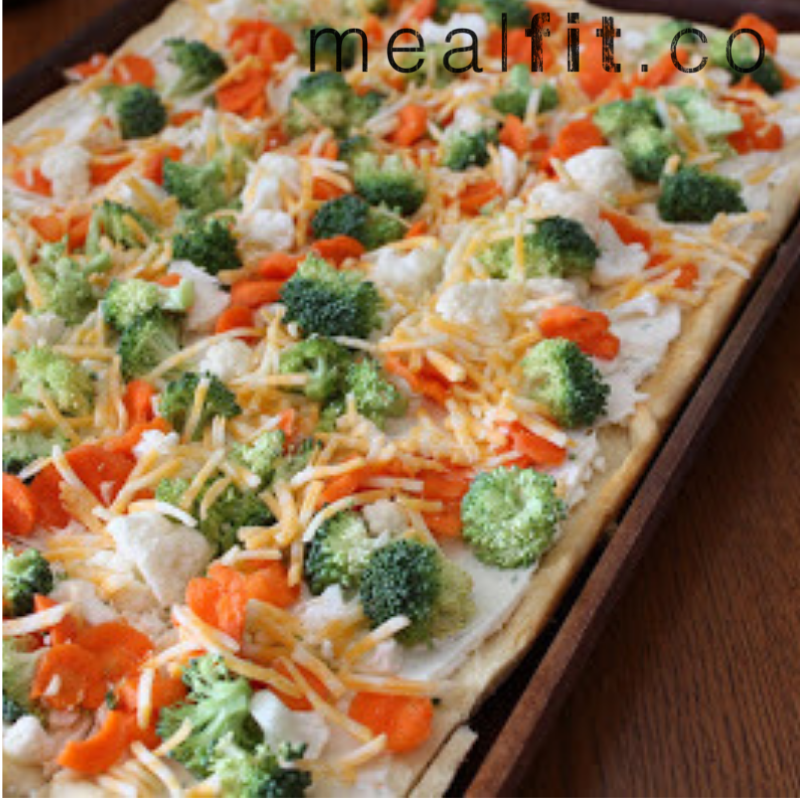 Cold Veggie Pizza