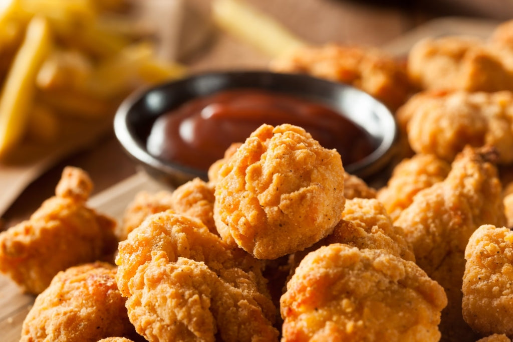 Crunchy Air Fryer Popcorn Chicken