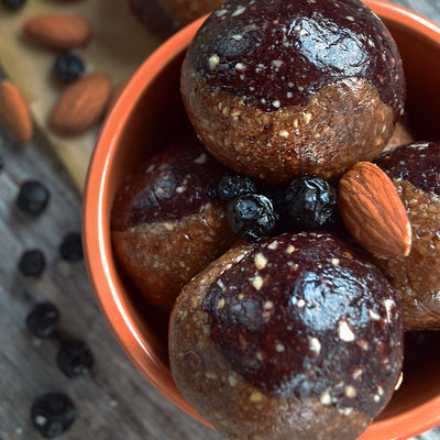 Almond Butter & Jelly Energy Bites