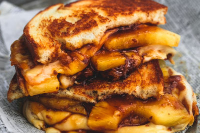 Easy Hawaiian Grilled Cheese