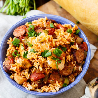 Spicy Slow Cooker Jambalaya