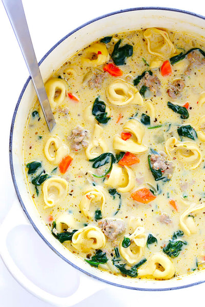 Creamy Tortellini Soup Perfect for Winter